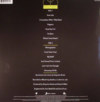 Speak And Spell (Gatefold) 180g