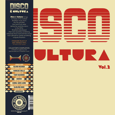 Disco É Cultura Vol. 2 (180g) Orange Vinyl