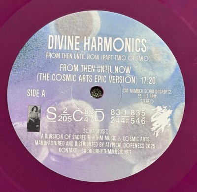 Divine Harmonics - From Then Until Now (Part Two Of Two) Plum Vinyl