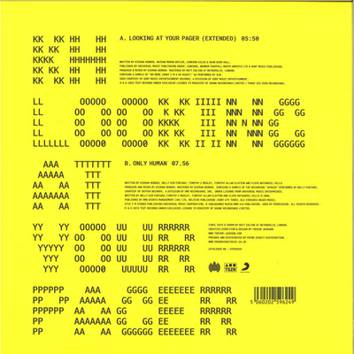 Looking At Your Pager / Only Human (Yellow Vinyl)