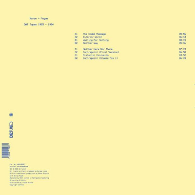 DAT Tapes 1993-1994 (180g)