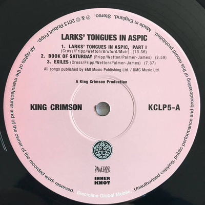 Larks' Tongues In Aspic (200g)
