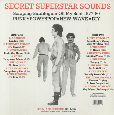 Secret Superstar Sounds: Scraping Bubblegum Off My Soul 1977-80: Punk Powerpop New Wave DIY