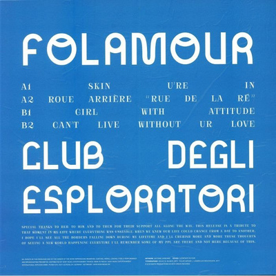 Club Degli Esploratori (Repress)