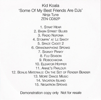 Some Of My Best Friends Are DJs (promo) [Used / Second Hand]