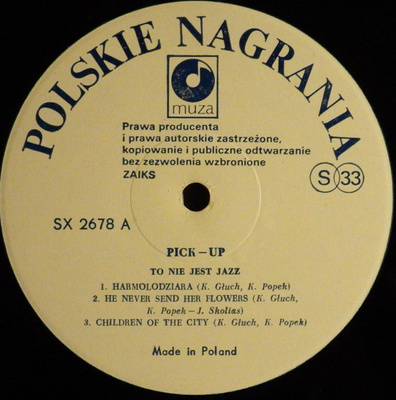 To Nie Jest Jazz [Used / Second Hand]