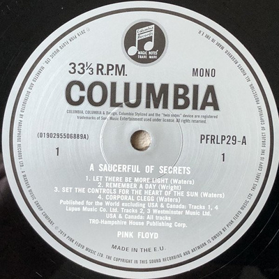 A Saucerful Of Secrets (180g) (Record Store Day 2019)