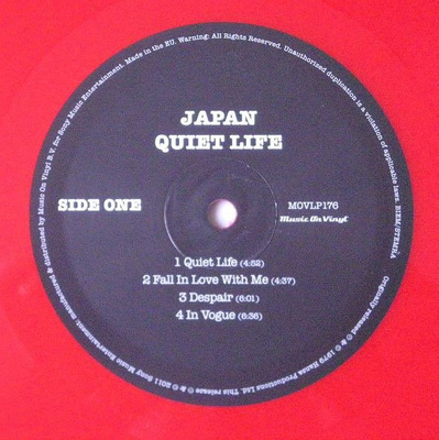 Quiet Life (Remastered Red Vinyl Edition) 180g