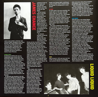 New York Noise: Dance Music From The New York Underground 1977-1982 (Record Store Day 2023)