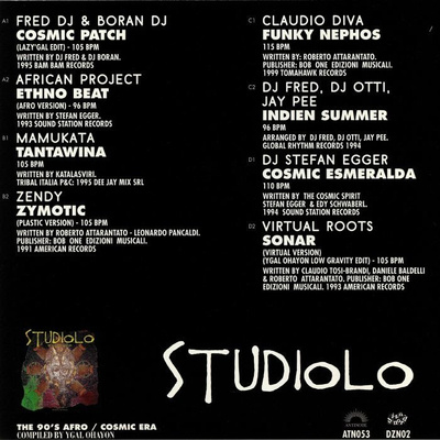 Studiolo - The 90's Afro / Cosmic Era