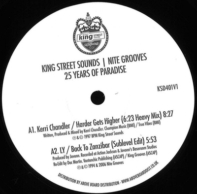 King Street Sounds / Nite Grooves: 25 Years Of Paradise