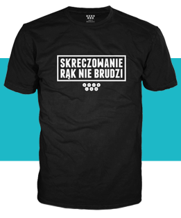 Skreczowanie rąk nie brudzi - black