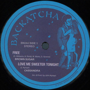 Free / Love Me Sweeter Tonight / For The Love Of You