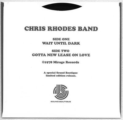Wait Until Dark / Gotta New Lease On Love