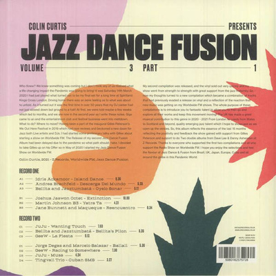 Colin Curtis presents Jazz Dance Fusion Vol. 3 Pt. 1 (Gatefold)