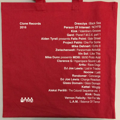 Clone Tote Bag Red