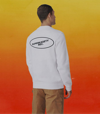 Superkasety Logo (White Sweatshirt)