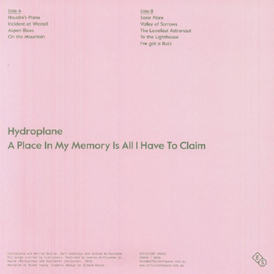 A Place In My Memory Is All I Have To Claim