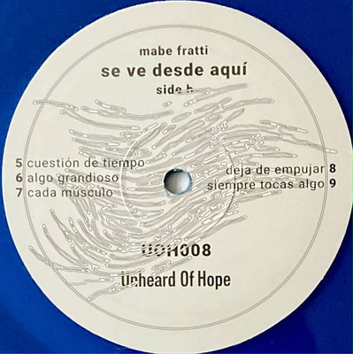 Se Ve Desde Aqui (Gatefold) Blue Marbled Vinyl