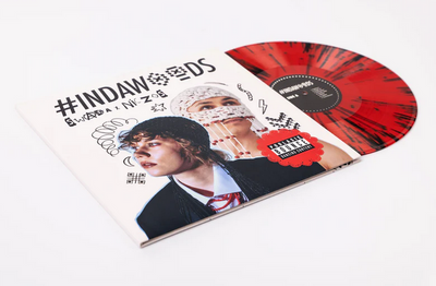 #INDAW00DS (Red & Black Splattered Vinyl)