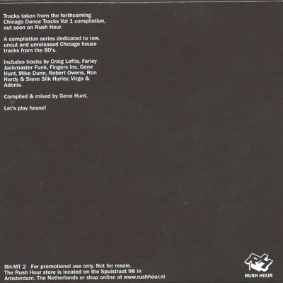 Chicago Dance Tracks (Mixed)