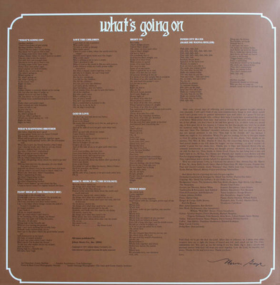 What's Going On (Sun Yellow Vinyl)