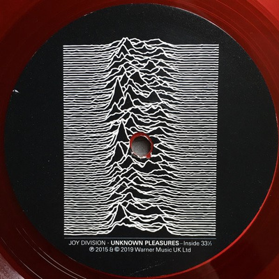 Unknown Pleasures (40th Anniversary Edition) ruby red vinyl