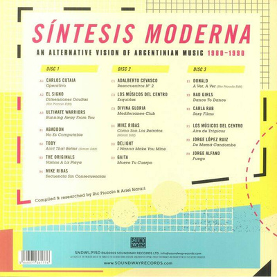 Síntesis Moderna: An Alternative Vision Of Argentinian Music 1980-1990 (Gatefold)
