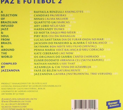 Paz E Futebol 2 (A Selection Of Brazilian Infused Jazz And Soul From Brazil And Around The World) (Compiled By Jazzanova)