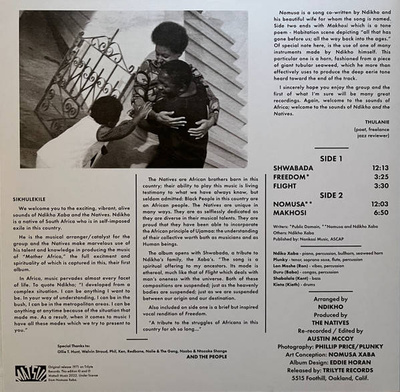 Ndikho Xaba And The Natives (50th Anniversary Remastered 2022 Edition)