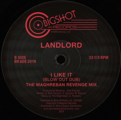 I Like It (Blow Out dub): The Maghreban Remix (Record Store Day 2019)