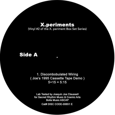 Sacred Rhythm & Cosmic Arts Presents X.periments Part 2 (one-sided)