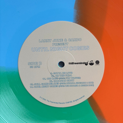 Until Night Comes (Gatefold) Green Blue Orange Vinyl