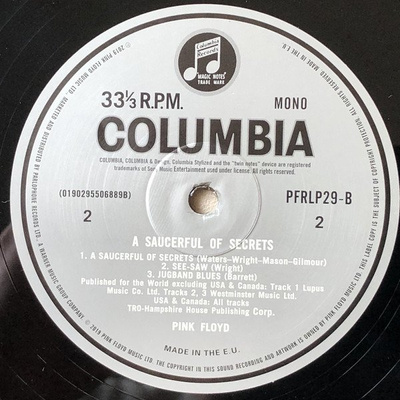 A Saucerful Of Secrets (180g) (Record Store Day 2019)