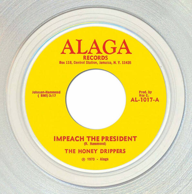 Impeach The President / Roy C's Theme (Clear Vinyl)