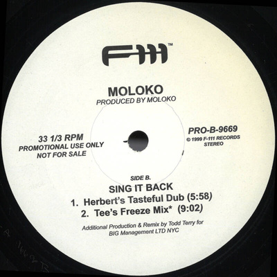 Sing It Back (Remixes)
