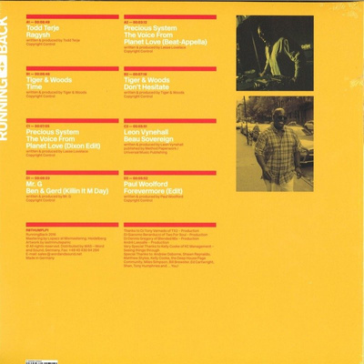 Running Back Mastermix By Tony Humphries