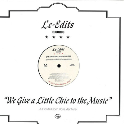 Native New Yorker / Relight My Fire (Dimitri From Paris Mixes)