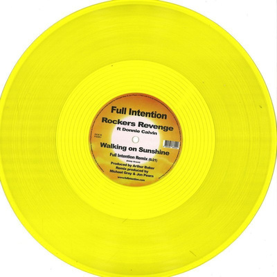 Walking On Sunshine (transparent yellow vinyl)
