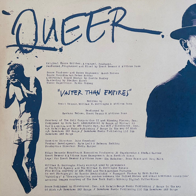 Queer (Original Score) Blue Cobalt Translucent Vinyl