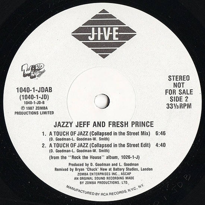 A Touch Of Jazz promo