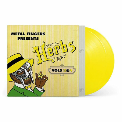 Metal Fingers Presents: Special Herbs Vols 3&4 (Gatefold) Lemon Yellow Vinyl