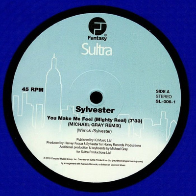 You Make Me Feel (Mighty Real) Blue Vinyl