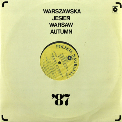 Warszawska Jesień - 1987 - Warsaw Autumn (Kronika dźwiękowa Nr 8 - Sound Chronicle No. 8)