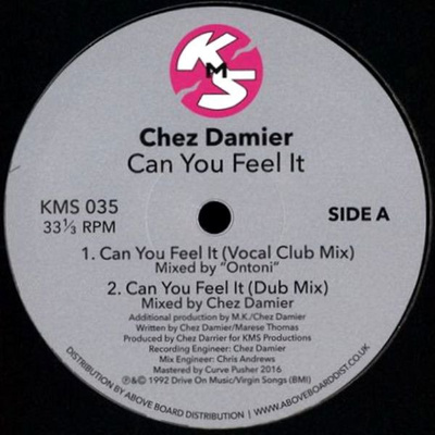 Can You Feel It (white vinyl)