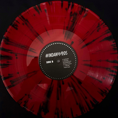 #INDAW00DS (Red & Black Splattered Vinyl)