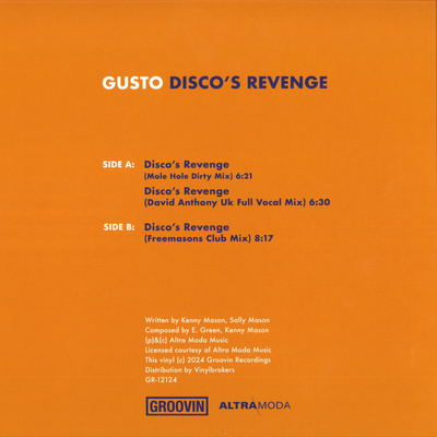Disco's Revenge (Translucent Blue Vinyl)