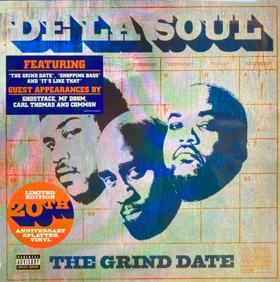 The Grind Date (20th Anniversary Edition) Silver Yellow Blue Splatter Vinyl
