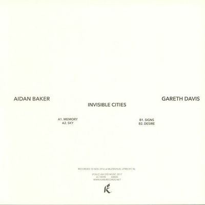 Invisible Cities (180g)