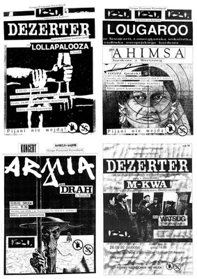 Grupa Poczynań Frywolnych Live Series 1992: Dezerter Ahimsa Lougaroo M-kwa